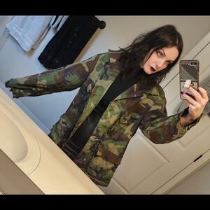 Camo Army Surplus Jacket